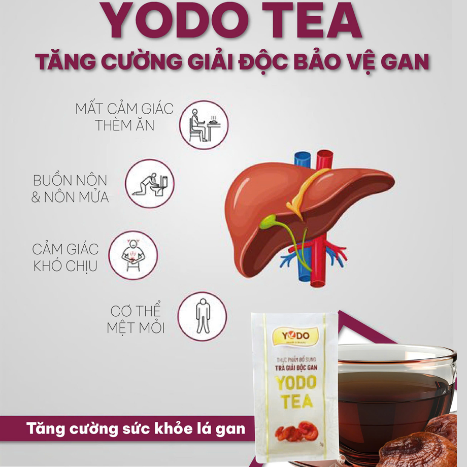 Trà thảo mộc giải rượu